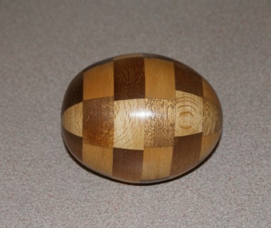 This segmented egg won a commended certificate for Mike Fisher